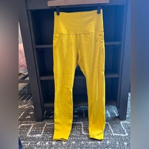CRZ Yoga Pocket Leggings - 25” Yellow